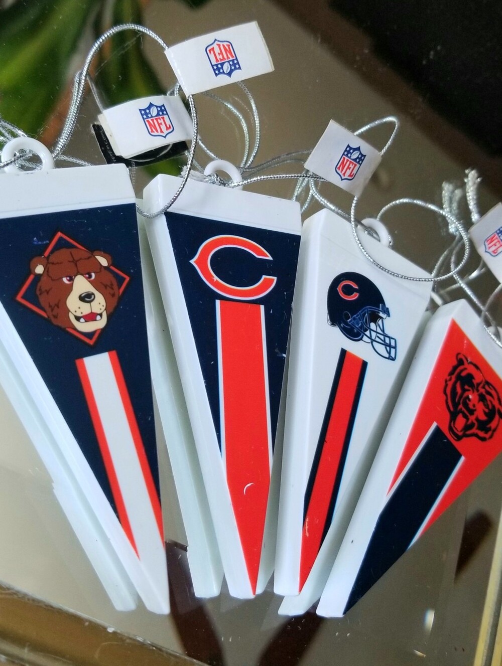 ❗Vintage NFL Chicago Bears Ornament Bundle❗
